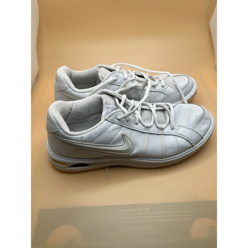 Nike Air 2006 White Leather Low Top Sneakers 313506-115 Mens 11 Vintage